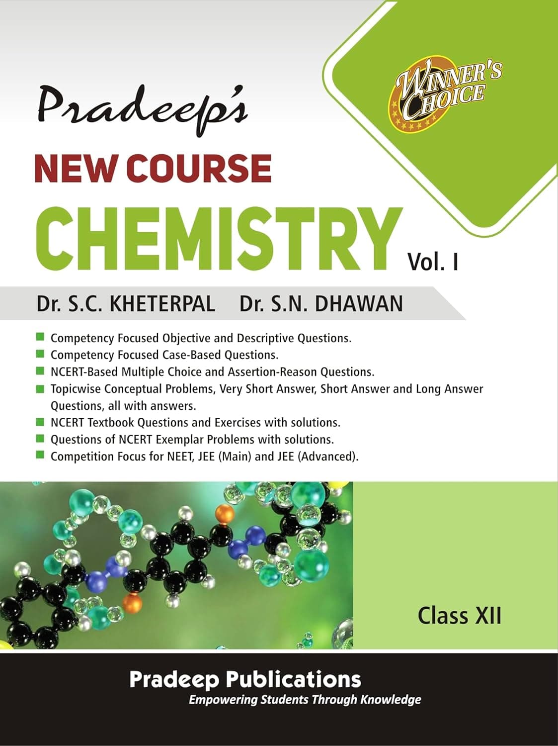 Pradeep Chemistry Class 12th Volume 1 2025-26