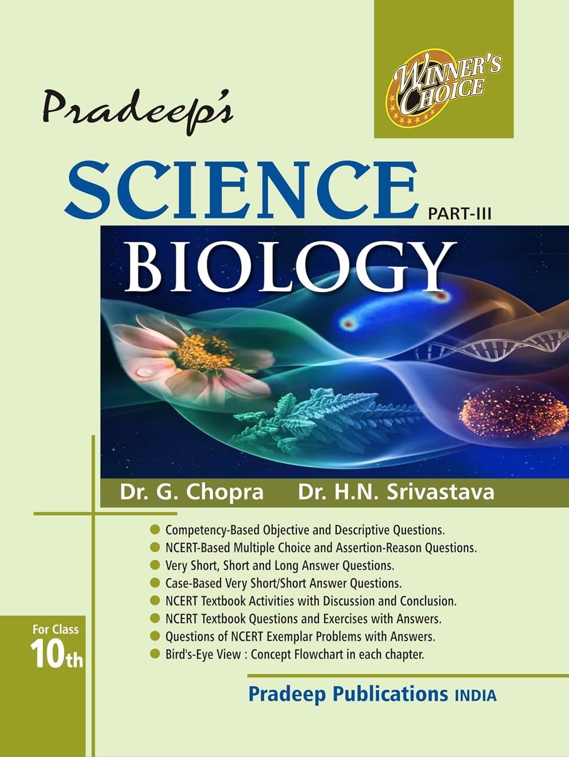 Pradeep Class 10th Bilogy 2025-26