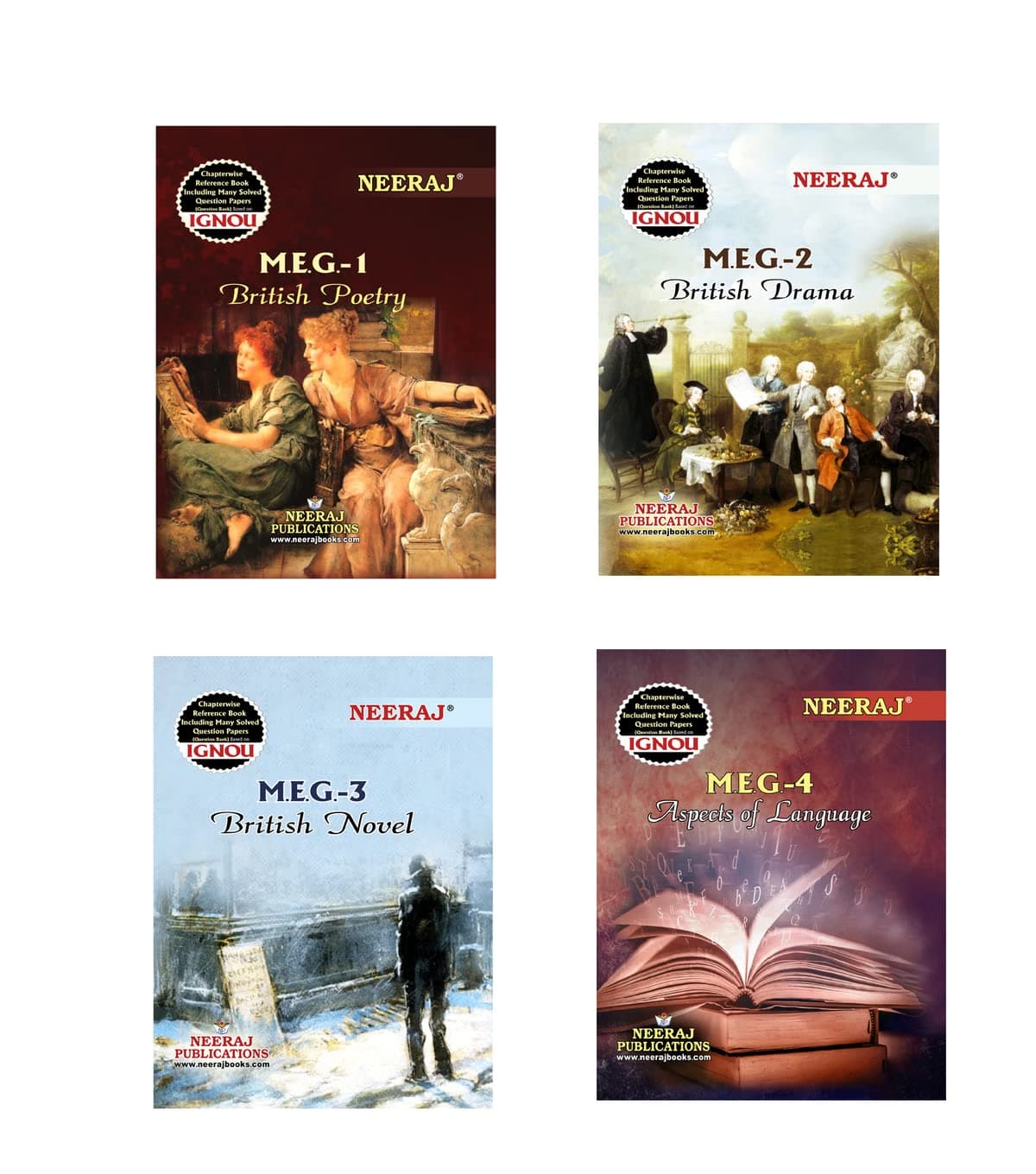 Neeraj IGNOU MA English 1st Year Books 2025-26