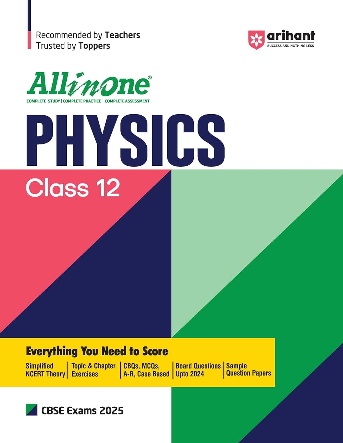 Buy CBSE All in One Physics Class 12th Book 2025