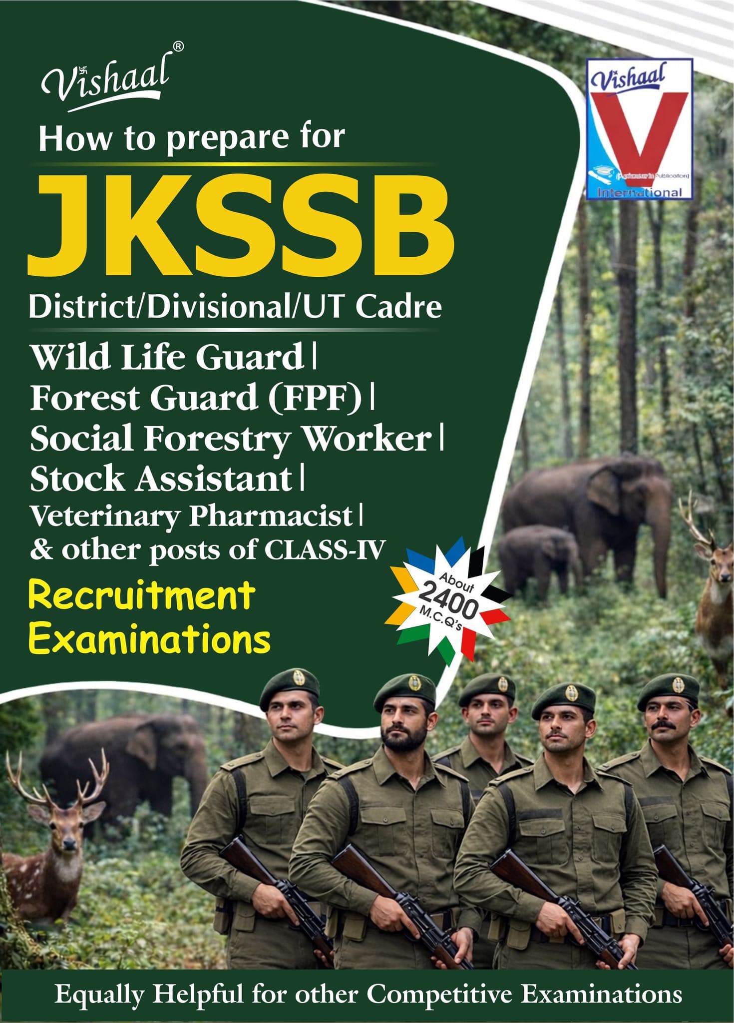 Vishaal JKSSB Wild Life Guard 2026 Book