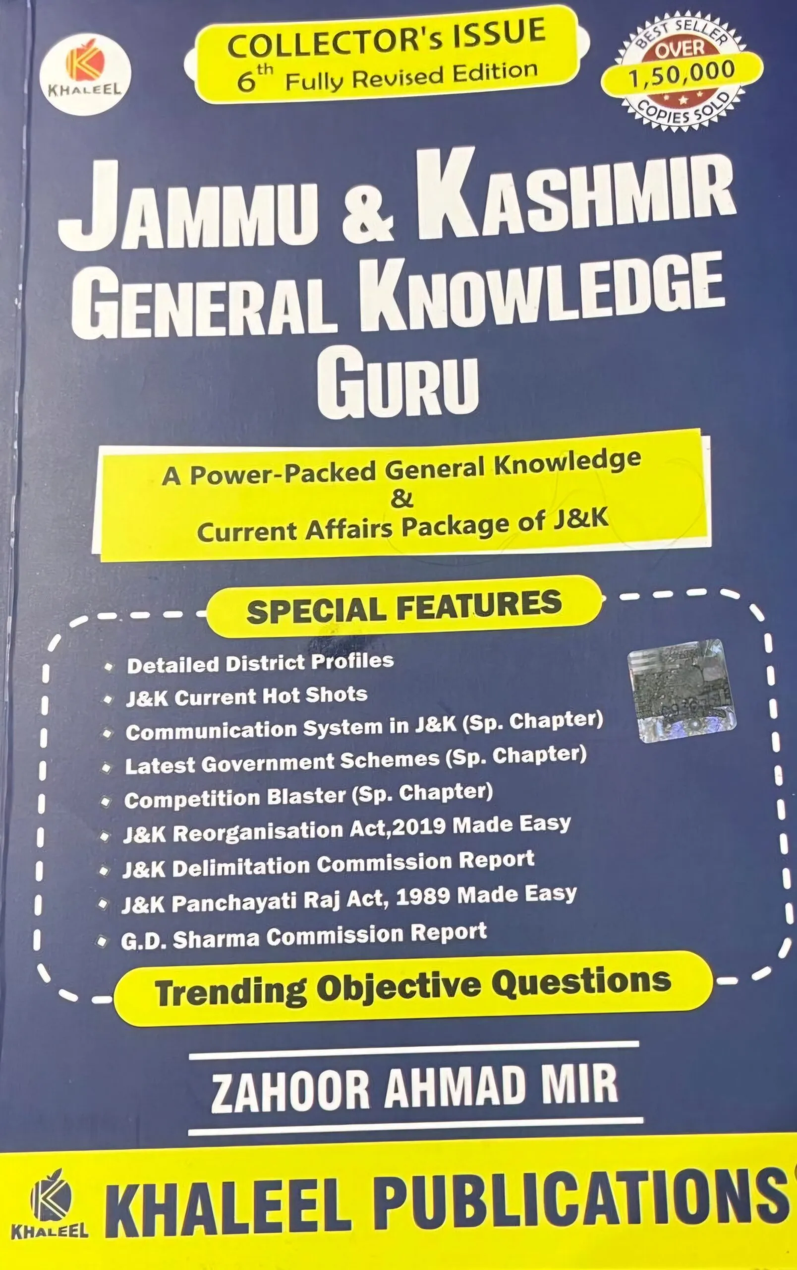 J&K GK book, Khaleel Publications GK, Jammu and Kashmir General Knowledge, JKSSB GK book, JKPSC preparation book, J&K latest GK 2024, J&K competitive exam book, J&K current affairs book, Zahoor Ahmad Mir GK book, General Knowledge for JKSSB, Jammu Kashmir GK in English, J&K static GK book, best book for J&K exams, J&K GK MCQs, J&K GK latest edition.