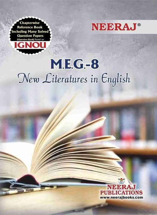 IGNOU Neeraj MEG 8 New Literatures in English